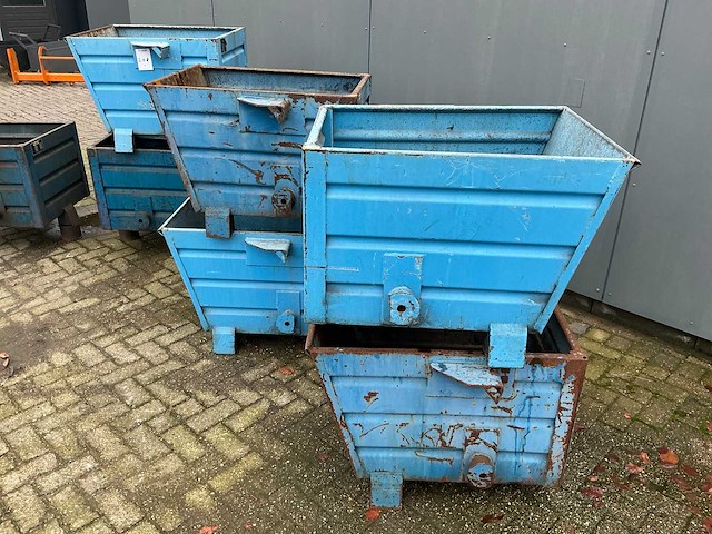 Kiepbare afvalcontainer (7x) - afbeelding 4 van  6