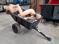 Kiepwagen met kunststof bak - afbeelding 1 van  5