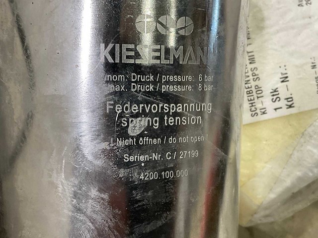 Kieselmann - pneumatisch aangedreven vlinderkleppen - afbeelding 9 van  9