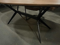 Kiezel eetkamertafel 200cm - afbeelding 4 van  5