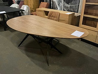 Kiezel eetkamertafel 200cm - afbeelding 1 van  5