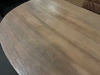 Kiezel eetkamertafel 200cm - afbeelding 2 van  5