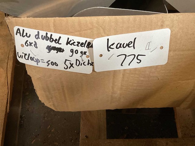 Kiezelbak dubbel dicht (5x) - afbeelding 4 van  4