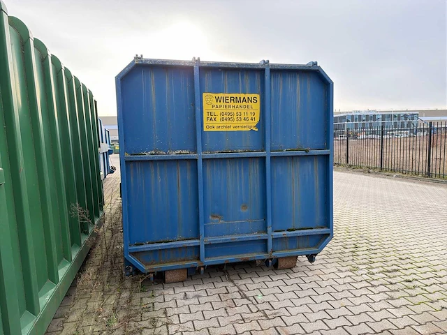 Kiggen zelfpersende perscontainer – kabelsysteem / portaalsysteem – elektrisch-hydraulisch - afbeelding 13 van  14