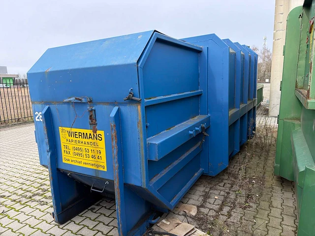Kiggen zelfpersende perscontainer – kabelsysteem / portaalsysteem – elektrisch-hydraulisch - afbeelding 14 van  14