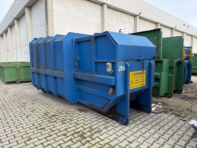 Kiggen zelfpersende perscontainer – kabelsysteem / portaalsysteem – elektrisch-hydraulisch - afbeelding 10 van  14
