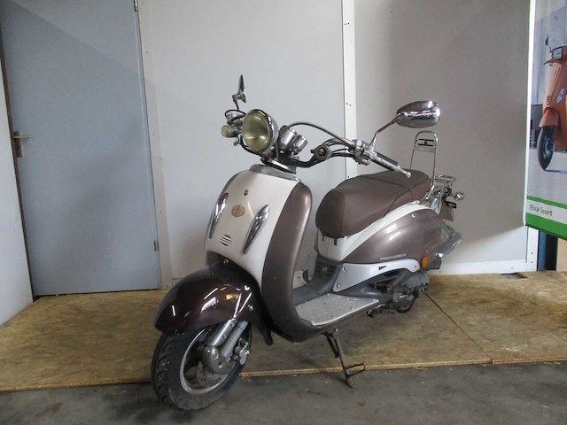 Killer bee custom retro - snorscooter - scooter - afbeelding 3 van  7