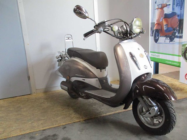 Killer bee custom retro - snorscooter - scooter - afbeelding 5 van  7