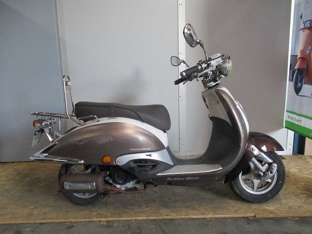 Killer bee custom retro - snorscooter - scooter - afbeelding 6 van  7