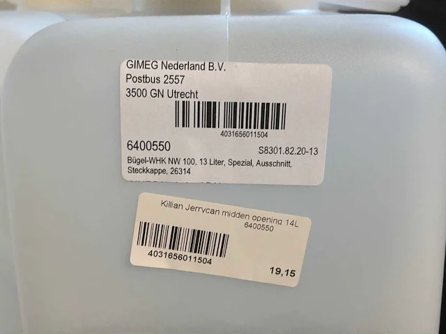 Killian 13l jerrycan (4x) - afbeelding 4 van  4