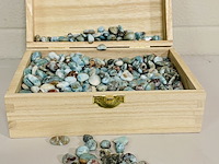 Kilo larimar trommelsteen - afbeelding 1 van  3