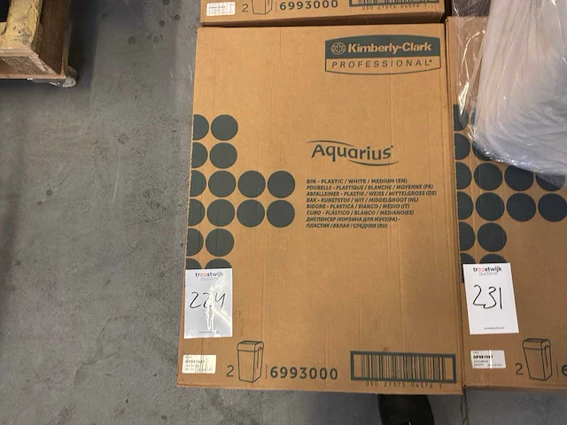 Kimberlyxclark aquarius prullenbakken (2x) - afbeelding 4 van  4