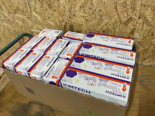 Kimtech pfe latex wegwerphandschoenen (2000x) - afbeelding 4 van  4