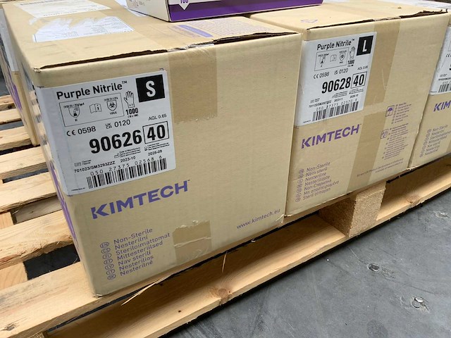 Kimtech purple nitrile handschoenen (8500x) - afbeelding 4 van  8