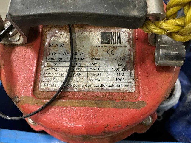Kin as400a dompelpomp - afbeelding 3 van  4