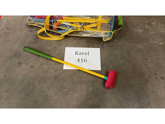 Kinder croquet set - afbeelding 3 van  3