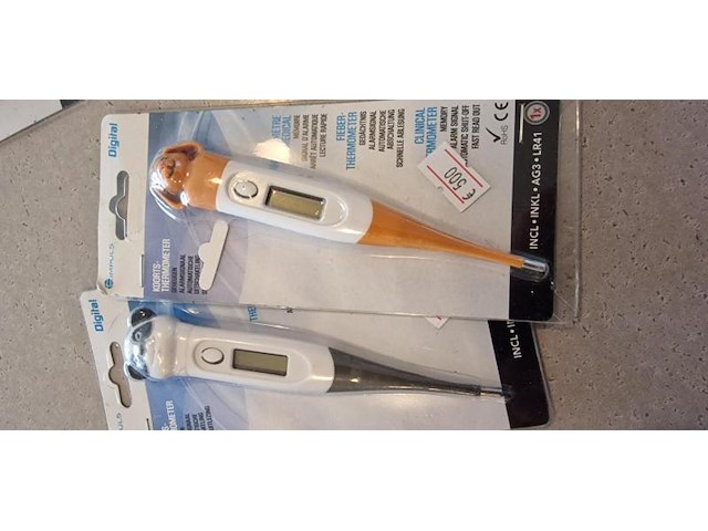 Kinder koorts thermometers 25 stuks - afbeelding 1 van  7