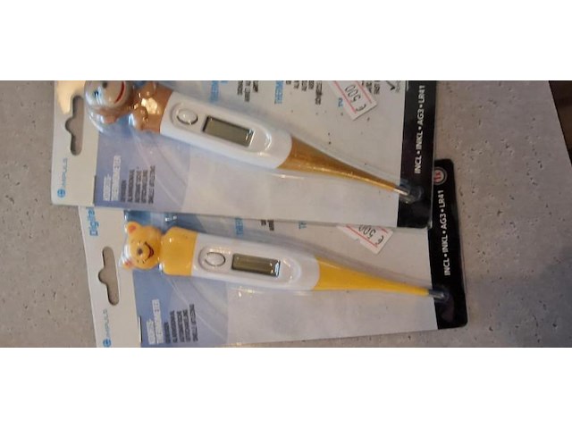 Kinder koorts thermometers 25 stuks - afbeelding 3 van  7