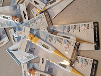 Kinder koorts thermometers 25 stuks - afbeelding 7 van  7