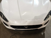 Kinder maserati op accu ca. 120 cm lang, wit - afbeelding 2 van  8