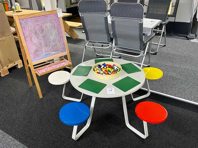 Kinder speeltafel & krijtbord - afbeelding 1 van  4