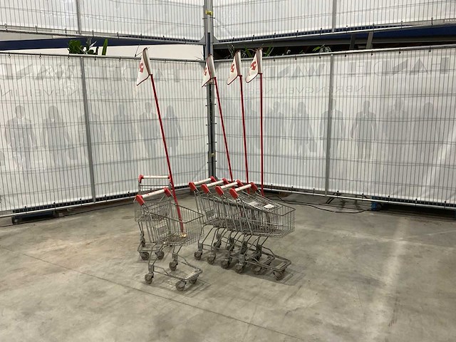 Kinder winkelwagentje (6x) - afbeelding 1 van  5