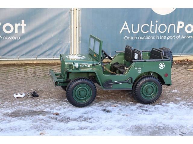 Kinderauto jeep dm-101 elektrisch 24v nieuw - afbeelding 1 van  1