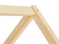 Kinderbed marli - 80 x 160 cm - houtkleur - incl. bedlades - afbeelding 13 van  16