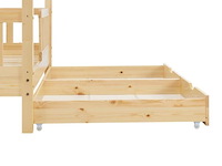 Kinderbed marli - 80 x 160 cm - houtkleur - incl. bedlades - afbeelding 7 van  16
