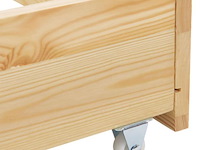 Kinderbed marli - 80 x 160 cm - houtkleur - incl. bedlades - afbeelding 12 van  16