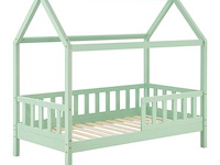 Kinderbed marli - 80 x 160 cm - mint - incl. bedlades - afbeelding 4 van  16