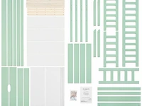 Kinderbed marli - 80 x 160 cm - mint - incl. bedlades - afbeelding 14 van  16