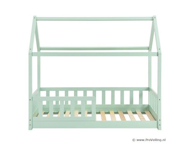 Kinderbed marli - 80 x 160 cm - mint - afbeelding 3 van  6