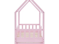 Kinderbed marli - 80 x 160 cm - roze - incl. bedlades - afbeelding 6 van  16