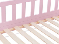 Kinderbed marli - 80 x 160 cm - roze - incl. bedlades - afbeelding 11 van  16