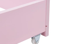 Kinderbed marli - 80 x 160 cm - roze - incl. bedlades - afbeelding 12 van  16