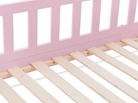 Kinderbed marli - 80 x 160 cm - roze - incl. bedlades - afbeelding 11 van  16