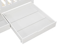 Kinderbed marli - 80 x 160 cm - wit - incl. bedlades - afbeelding 8 van  16