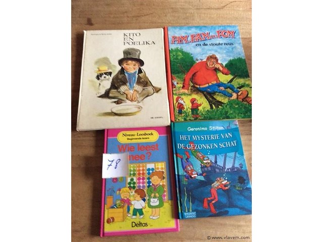 Kinderboeken 4stuks - afbeelding 1 van  4
