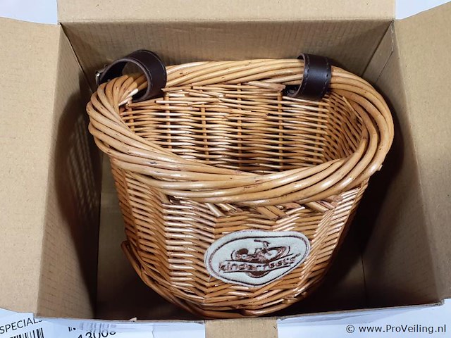 Kinderfiets mandje bike basket - 4 stuks - afbeelding 2 van  2