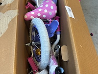 Kinderfiets meisjes 12 inch met twee handremmen volare, roze - afbeelding 2 van  4