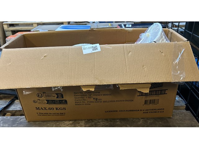 Kinderfiets meisjes 12 inch met twee handremmen volare, roze - afbeelding 4 van  4