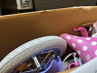 Kinderfiets meisjes 12 inch roze, roze - afbeelding 3 van  5