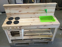 Kinderkeuken esschert design, lichtbruin - afbeelding 1 van  4