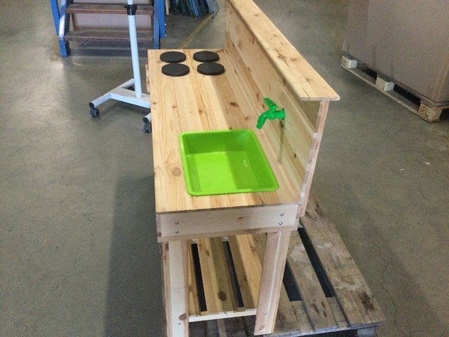 Kinderkeuken esschert design, lichtbruin - afbeelding 4 van  4