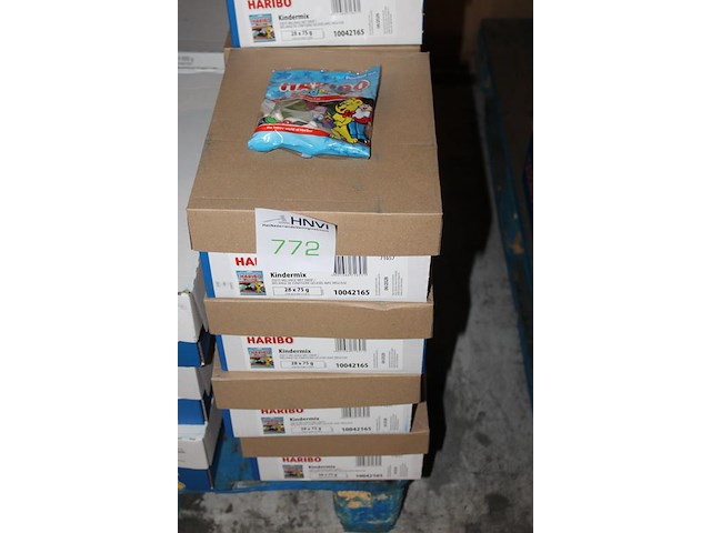 Kindermix haribo in 4 overdozen met 28 zakjes a 70 g. tht 6-2026. - afbeelding 2 van  2