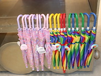 Kinderparaplu's upi in diverse kleuren, 20 stuks. - afbeelding 1 van  2