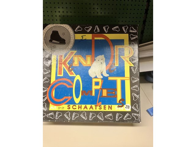 Kinderschaats vierkante doos maat 28 - afbeelding 7 van  7