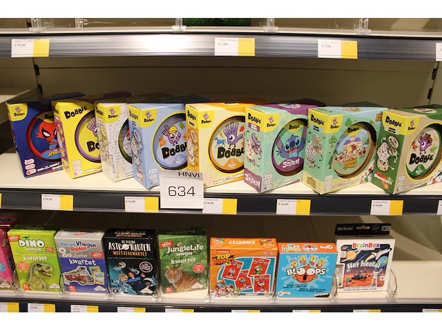 Kinderspellen dobble, diverse uitvoeringen, 8 stuks. - afbeelding 1 van  5