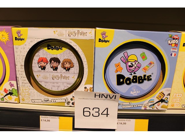 Kinderspellen dobble, diverse uitvoeringen, 8 stuks. - afbeelding 3 van  5